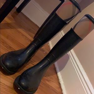 Authentic Burberry rain boots